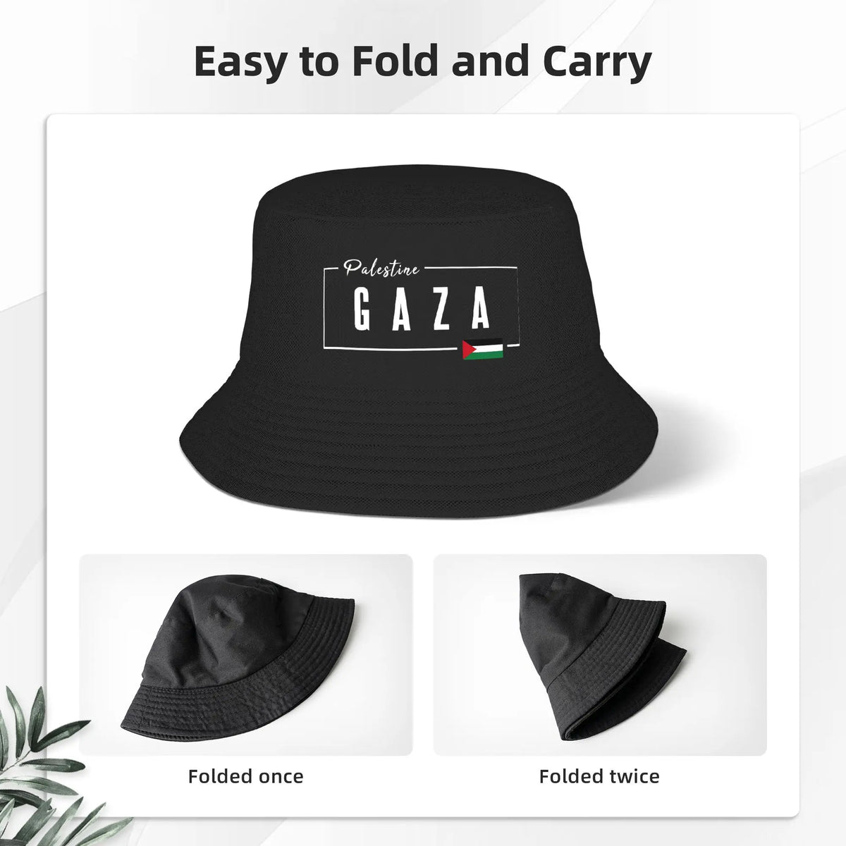 Gaza Palestine Flag Hat