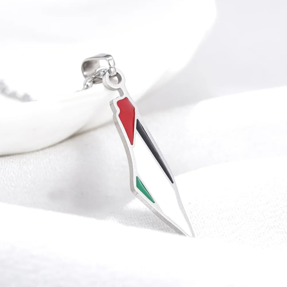 Necklace of Palestine map