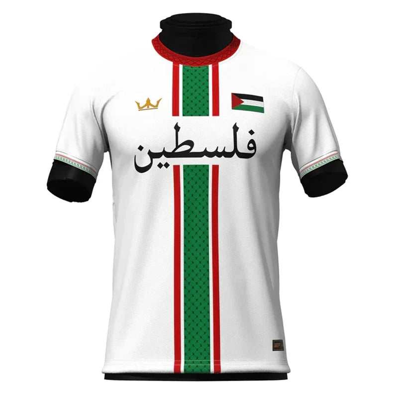 Palestine Flag Football T Shirts